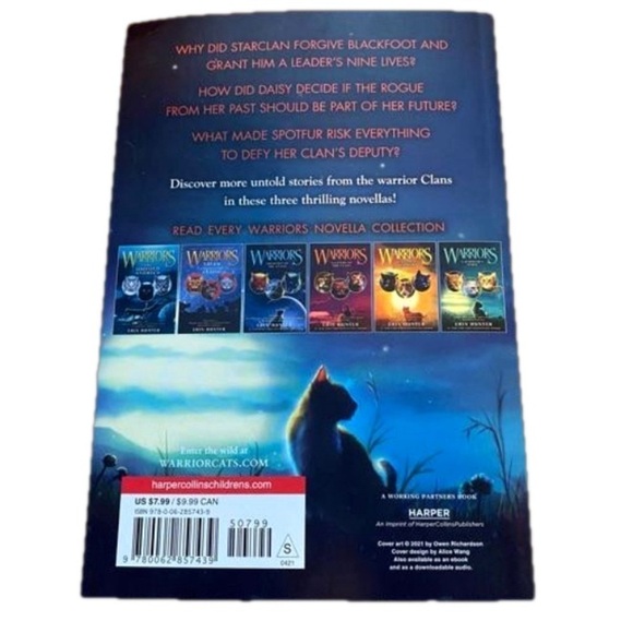 A Warriors Choice: Warriors Novel by  author Erin Hunter - Picture 3 of 3